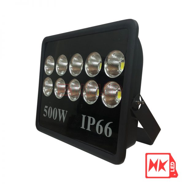Đèn pha LED vuông 500W IP66 - Thương hiệu HKLED