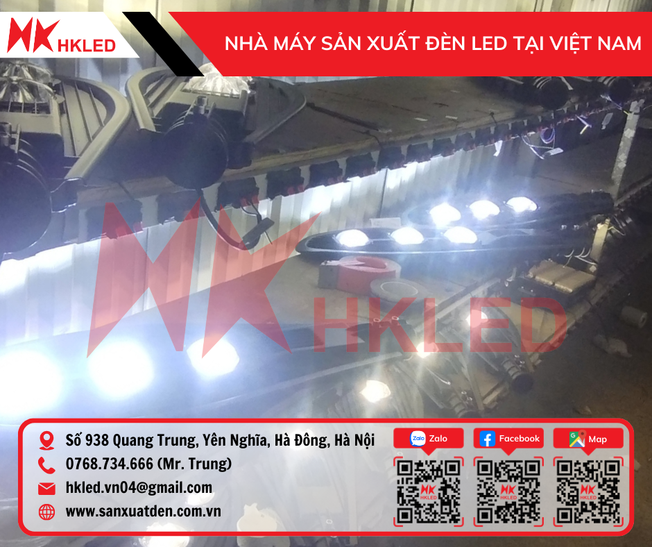 HKLED - Sản xuất đèn LED đường 150W